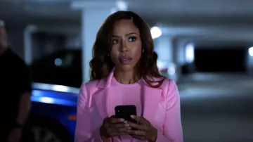 Alice + Olivia Marvin Tank worn by Andrea 'Andi' Barnes (KJ Smith) as seen in Tyler Perry's Sistas (S08E11)