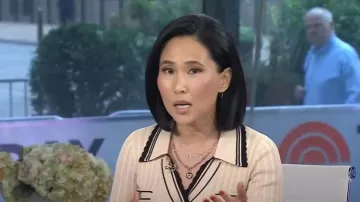 Pandora Me Hearts Medallion Charm porté par Vicky Nguyen comme on le voit dans Today le 4 septembre 2025