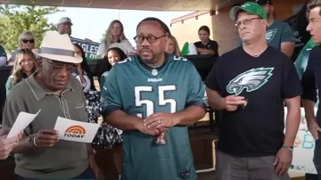 Todd Snyder Italian Cotton Silk Tipped Riviera Sweater Polo worn by Al Roker as seen in Today on September 4, 2025