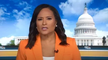 Veronica Beard Tomi Dickey Chaqueta usada por Kristen Welker como se ve en Today el 5 de septiembre de 2025