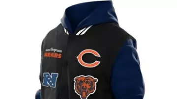 Chaqueta con capucha New Era Chicago Bears usada por Peyton Manning en Chicago Bears CORE-CLASSIC STRAPBACK Navy Hat de New Era