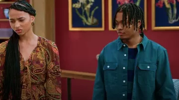 Levi's Classic Worker Overshirt worn by Phillip (Alex Henderson) as seen in Tyler Perry's Assisted Living (S05E14)