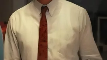 Camisa blanca usada por Reed Richards / Mister Fantastic (Pedro Pascal) en la película Los Cuatro Fantásticos Primeros Pasos 2025