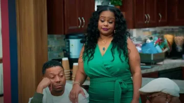 JDY Combinaison sans manches portée par Leah (Courtney Nichole) telle qu’on la voit dans Tyler Perry’s Assisted Living (S05E20)