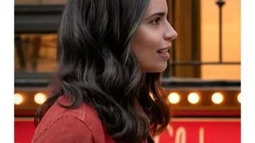 The Life List 2025 Sofia Carson Jacket used by Alex Rose (Sofia Carson) as seen in The Life List