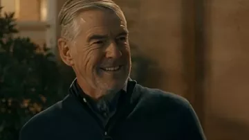 Pierce Brosnan Mobland 2025 Sweater worn by Conrad Harrigan (Pierce Brosnan) as seen in MobLand