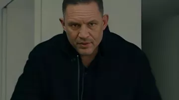 MobLand Tom Hardy Black Jacket worn by Harry Da Souza (Tom Hardy) as seen in MobLand