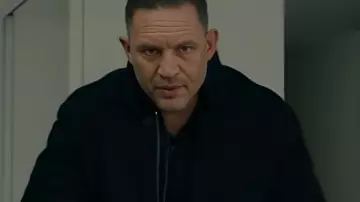 MobLand Tom Hardy Black Jacket worn by Harry Da Souza (Tom Hardy) as seen in MobLand