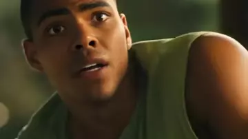 The White Lotus Nicholas Duvernay Solar Psyche Tank Top as seen in The White Lotus (S03)