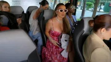Lovers and Friends Vestido de Mallory usado por Larsa Pippen como se ve en The Real Housewives of Miami (S07E13)