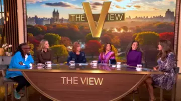 Keen Hyperport H2 Sandal worn by Whoopi Goldberg as seen in The View on September 8, 2025