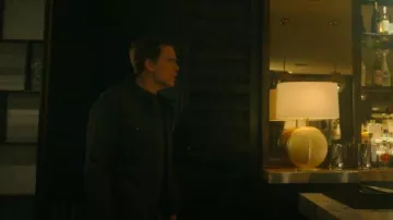 Relwen Tick Weave Shirt worn by Dexter Morgan (Michael C. Hall) as seen in Dexter: Resurrection (S01E02)