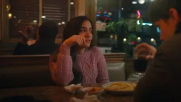 Ann Taylor Petite Cable Bell Sleeve Sweater worn by Elsa Rivera (Emilia Suárez) as seen in Dexter: Resurrection (S01E03)