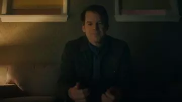 Relwen Tick Weave Shirt worn by Dexter Morgan (Michael C. Hall) as seen in Dexter: Resurrection (S01E03)