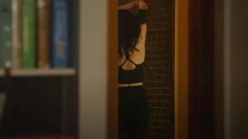 Beyond Yoga Spacedye Cropped Tank worn by Mia Lapierre (Krysten Ritter) as seen in Dexter: Resurrection (S01E04)