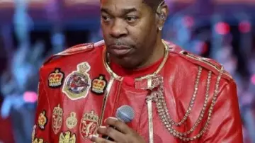 Busta Rhymes 2025 MTV Video Music Awards Leather Jacket worn by Busta Rhymes in Busta Rhymes Performs MTV VMA Rock The Bells Visionary Award Medley | 2025 Video Music Awards