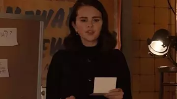 Only Murders in The Building Studded Mini Dress worn by Mabel Mora (Selena Gomez) as seen in Only Murders in the Building (S05E02)