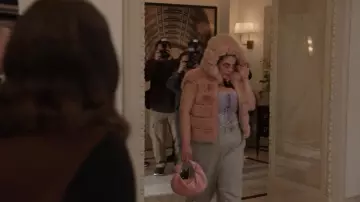 Forever 21 Bow Fleece Joggers worn by Althea (Beanie Feldstein) as seen in Only Murders in the Building (S05E03)