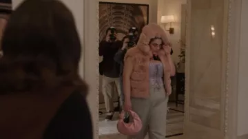 Forever 21 Rhinestone Knot Bag worn by Althea (Beanie Feldstein) as seen in Only Murders in the Building (S05E03)