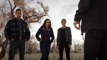 Woolrich Check-pattern Wool Shirt worn by Bobo Winthrop (Dylan Bruce) as seen in Midnight, Texas (S01E06)