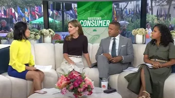 M.M. Lafleur The Sohee Top worn by Vicky Nguyen as seen in Today on September 10, 2025