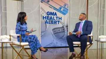 Suboo Shibori Ruched Dress worn by Tara Narula as seen in Good Morning America on  September 10, 2025