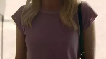 Purple Top worn by Sophie O’Neill (Brittany Snow) in The Hunting Wives