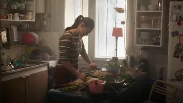 Claudie Pierlot Striped Sweater worn by Isabel 'Belly' Conklin (Lola Tung) as seen in The Summer I Turned Pretty (S03E10)