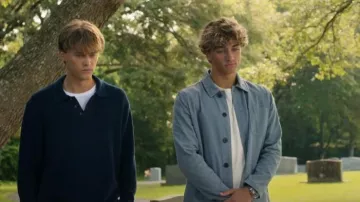 Reiss Conley Shirt Jacket worn by Jeremiah Fisher (Gavin Casalegno) as seen in The Summer I Turned Pretty (S03E10)