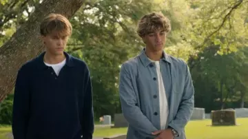 Reiss Conley Shirt Jacket worn by Jeremiah Fisher (Gavin Casalegno) as seen in The Summer I Turned Pretty (S03E10)