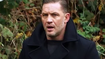 MobLand Tom Hardy Black Wool Coat worn by Harry Da Souza (Tom Hardy) as seen in MobLand (S01)