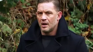 MobLand Tom Hardy Black Wool Coat worn by Harry Da Souza (Tom Hardy) as seen in MobLand (S01)