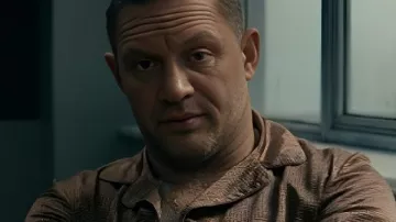 MobLand 2025 Tom Hardy Brown Shirt worn by Harry Da Souza (Tom Hardy) as seen in MobLand (S01)