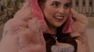 Only Murders in the Building Fur Hooded Vest worn by (Beanie Feldstein) as seen in Only Murders in the Building (S05E03)