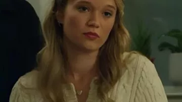 The Summer I Turned Pretty Rain Spencer Knitted Cardigan worn by Isabel 'Belly' Conklin (Lola Tung) as seen in The Summer I Turned Pretty (S03E10)