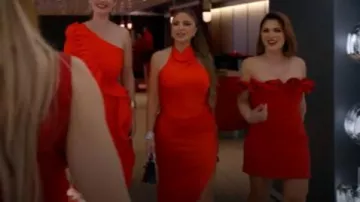 Valentino Strapless Mini Dress worn by Stephanie Shojaee as seen in The Real Housewives of Miami (S07E15)