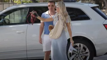 Robe polo Kookai Adriana portée par Yara Zaya vue dans 90 Day Fiancé : Happily Ever After ? (S09E09)