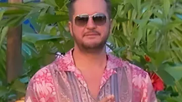 American Idol Luke Bryan Printed Shirt worn by Self - Judge (Luke Bryan) as seen in American Idol
