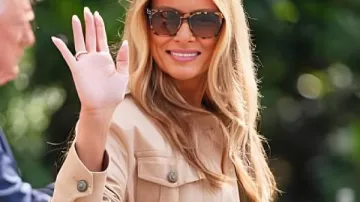 Melania Trump 2025 Veste Texas