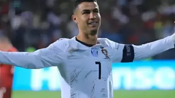 Cristiano Ronaldo Maillot Blanc des Éliminatoires de la Coupe du Monde de la FIFA 2026 Portugal
