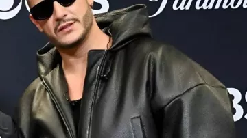 DJ Snake MTV Video Music Awards 2025 Black Leather Jacket