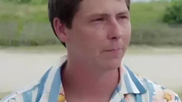 90 Day Fiance Happily Ever After Striped Daisy Print Shirt worn by Self (Tim Malcolm) as seen in 90 Day Fiancé: Pillow Talk (S11E17)