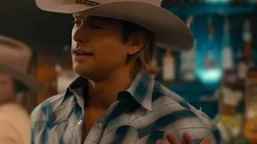 The Wrong Paris 2025 Pierson Fode Plaid Shirt worn by Trey (Pierson Fodé) in The Wrong Paris