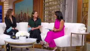 Et Ochs Sienna Jumpsuit worn by Tara Narula as seen in Good Morning America on September 11, 2025