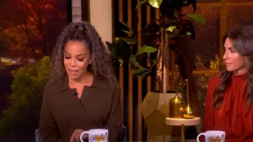 Altuzarra Cashmere Midi Dress worn by Sunny Hostin as seen in The View on September 12, 2025