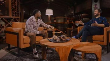 Gucci Horsebit Intarsia Knit Polo worn by Kevin Hart as seen in Hart to Heart (S04E04)