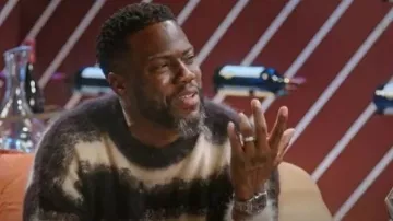 Suéter de Isabel Marant Sawyers usado por Kevin Hart como se ve en Hart to Heart (S04E06)