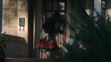 Champion All-Around Duffle Bag worn by Lauren Brigman (Lizzy Greene) as seen in Ransom Canyon (S01E08)