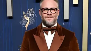 77th Primetime Emmy Awards Seth Rogen Velvet Blazer