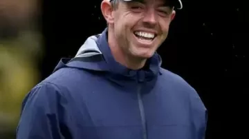 Amgen Irish Open 2025 Rain Jacket worn by Rory McIlroy in Rory McIlroy | Round 2 Highlights | 2025 Amgen Irish Open